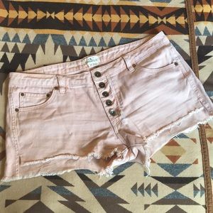 ONeill Women’s Denim short - Pink,  Size 11